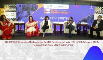 G20 EMPOWER Inception Meeting under the G20 Presidency of India: 11th to 12th February, 2023 at Taj Convention, Agra, Uttar Pradesh, India-0